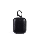 PU Leather Shockproof Protective Case With Hook For Apple AirPods