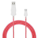 Bakeey 2.4A Flowing Light Micro USB Fast Charging Data Cable 1M For Smart Phone Tablet