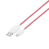 Bakeey 2.4A Flowing Light Micro USB Fast Charging Data Cable 1M For Smart Phone Tablet