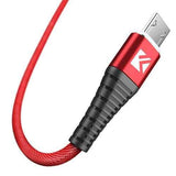 FLOVEME LED Light 2.1A Micro USB Fast Charing Data Cable 1M For Samsung S7 S6 Xiaomi Redmi Note 5