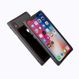 Bakeey Square Magnetic Adsorption Aluminum Alloy+Clear Tempered Glass Protective Case For iPhone X/8/8 Plus/7/7 Plus