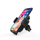 Bakeey Infrared Sensor Automatic Qi Wirelss Car Charger Phone Holer With LED Light For iPhone X S9