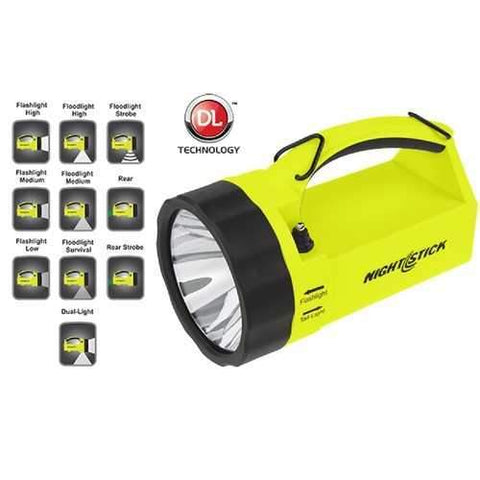 Nightstick VIRIBUS Lantern Rechargeable Yellow 210 Lumens