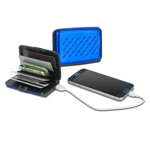 Viatek Pocket Jump Card Holder Wallet and 2300mAh Power Bank Portable Charger