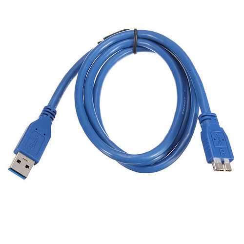 1m USB 3.0 Type A Male to Micro B Male Extension Cable Cord Adapter