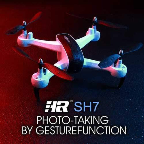 HR SH7 RC Drone Black