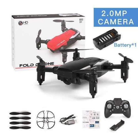 LF606 Mini Drone with 2.0 MP Camera - Black