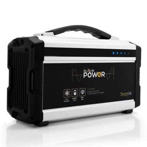 Portable Power Generator - Rechargeable Battery Pack Power Supply, Solar Panel Compatible (60,000mAh Capacity)